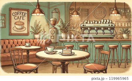 カフェ カフェ 119965965