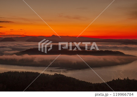 美幌峠の日の出 119966784