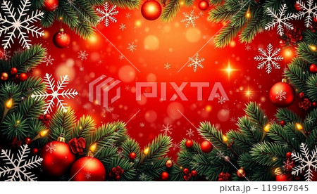 a festive christmas background design. a festive christmas background design. 119967845