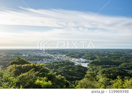横山展望台から望む英虞湾　三重県志摩市伊勢志摩国立公園 119969398