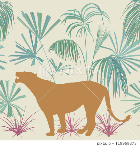 Lioness wallpaper pattern 119969875