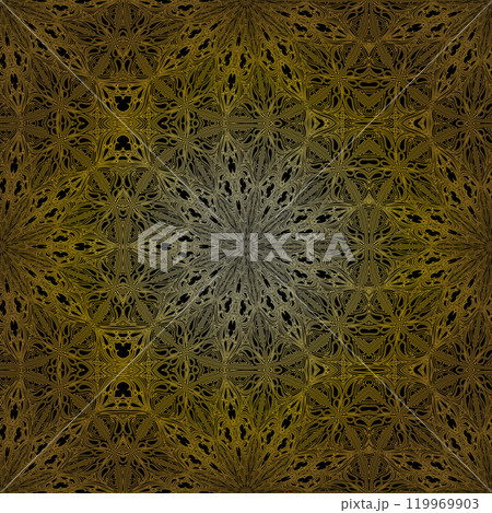 Geometric gold lace pattern 18 Geometric gold lace pattern 18 119969903