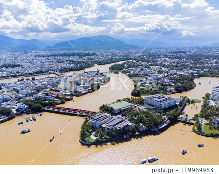 The river after the rains. The river after the rains. 119969983