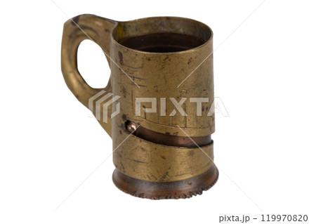 Antique black powder measure for loading cartridge. Antique black powder measure for loading cartridge. 119970820