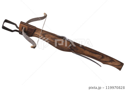 crossbow isolated on white crossbow isolated on white 119970828