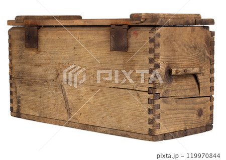 army ammunition wooden crate. 119970844