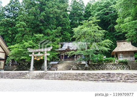 白川八幡神社 白川郷  119970977
