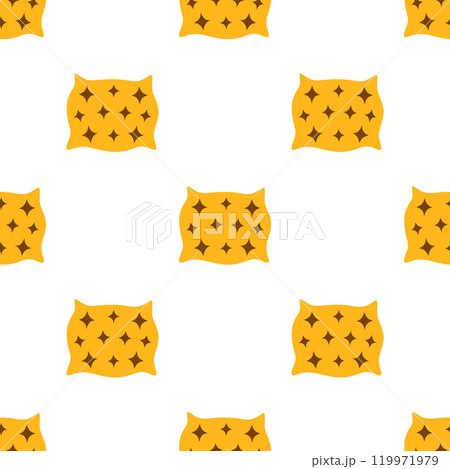 pillows pattern soft textile 119971979