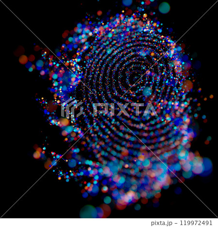 Chromatic Whirl: Digital Fingerprint in Motion Chromatic Whirl: Digital Fingerprint in Motion 119972491