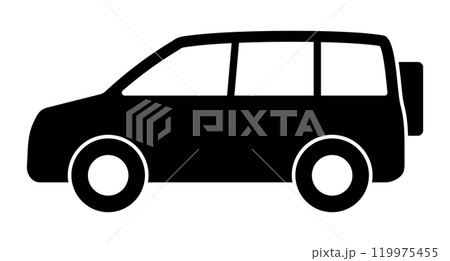 クロスカントリーのシルエットアイコン クロスカントリーのシルエットアイコン 119975455