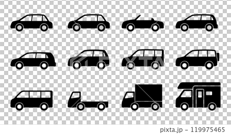 汽車圖示集 119975465