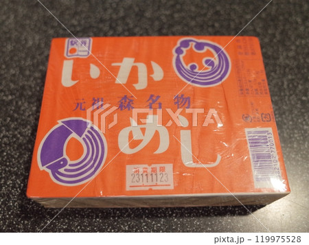 いかめしのアップ_森名物 いかめしのアップ_森名物 119975528