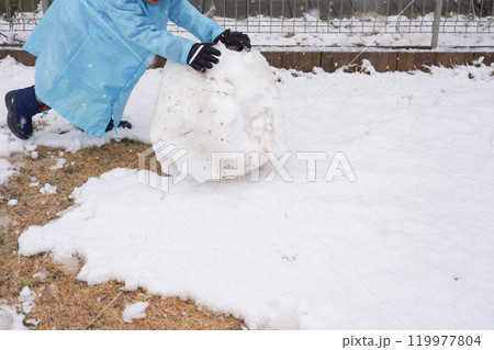 雪玉転がし 雪玉転がし 119977804