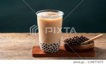 タピオカミルクティー・タピオカドリンク 119977875