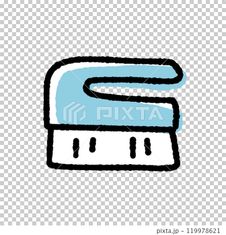 シンプルなブラシのイラスト 119978621