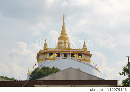 The Golden Mount, Wat Saket, in Bangkok, Thailand 119979148