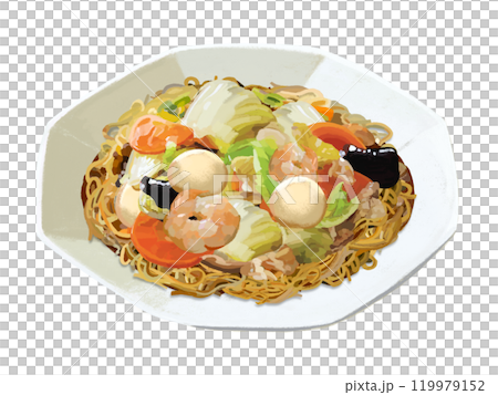 かた焼きそば 119979152