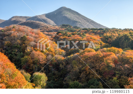 福島県　裏磐梯の紅葉 119980115