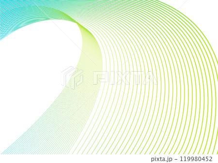 ラインウェーブ グラフィック 背景素材 ラインウェーブ グラフィック 背景素材 119980452