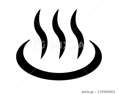 温泉マークのアイコン 温泉マークのアイコン 119980903