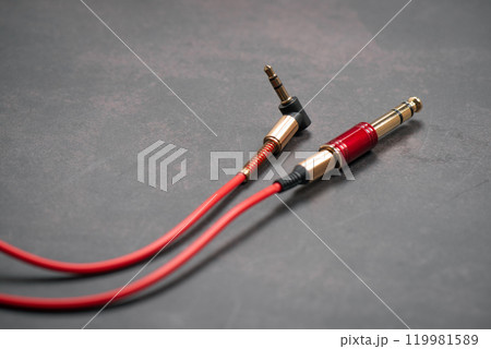 Red AUX cable 119981589