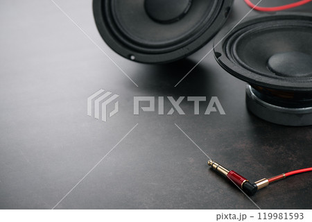 Red AUX cable 119981593