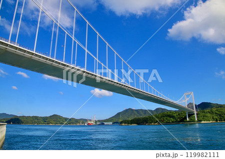 しまなみ海道・伯方・大島大橋（愛媛県・今治市） 119982111