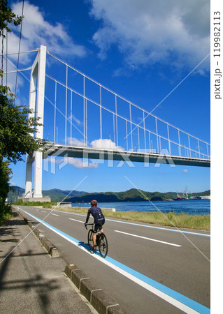 しまなみ海道・伯方・大島大橋(愛媛県・今治市) しまなみ海道・伯方・大島大橋(愛媛県・今治市) 119982113