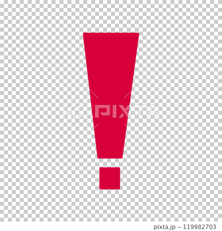 紅色驚嘆號 119982703