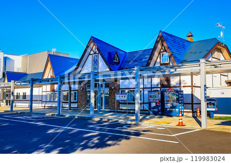 北海道　白老郡白老町　白老駅 119983024