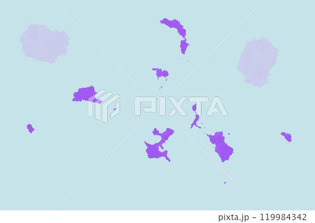 紫柄と水色イメージ (背景素材) 紫柄と水色イメージ (背景素材) 119984342