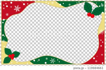 Christmas cute vector illustration background material 119984661