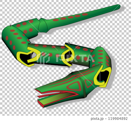 大山振神社的竹蛇 大山振神社的竹蛇 119984892