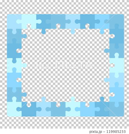 Interlocking jigsaw puzzle pieces Interlocking jigsaw puzzle pieces 119985233
