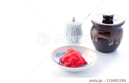 刻み紅生姜 （ 紅生姜の千切り ） 119985299