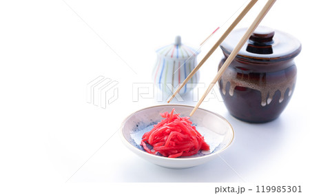 刻み紅生姜 （ 紅生姜の千切り ） 119985301