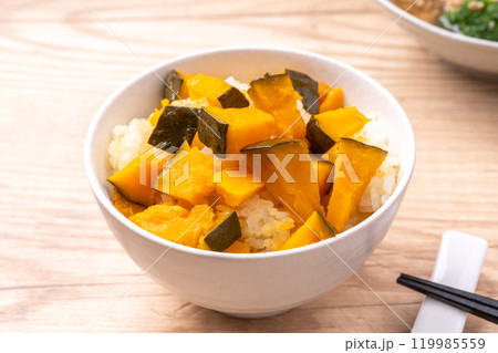 かぼちゃご飯 119985559