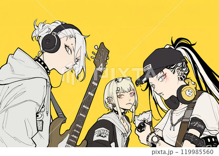 ロックバンド　AI 119985560