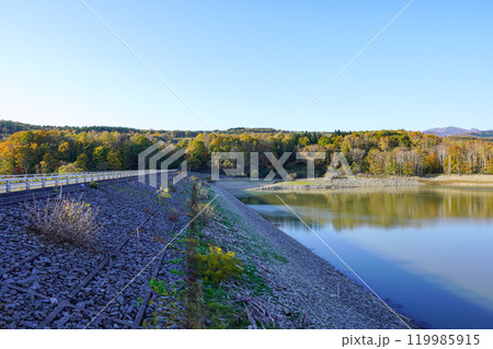 真駒内ダム（ロックフィルダム） 119985915