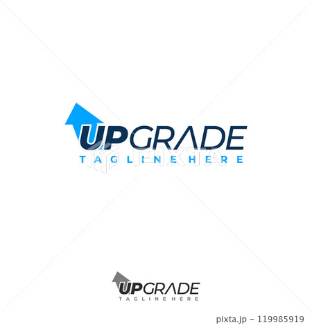Letter Upgrade logo simple modern concept for your company 119985919