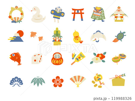 2025年正月アイコン02 2025年正月アイコン02 119988326