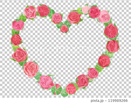 Heart shaped roses Heart shaped roses 119989266