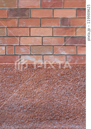 Background of Artificial Polyurethane Brick wall and Foam Cement wall in separate layer. Background of Artificial Polyurethane Brick wall and Foam Cement wall in separate layer. 119989625