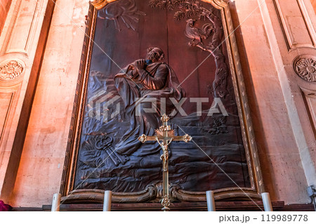 Saint nicolas du chardonnet church, Paris, France 119989778
