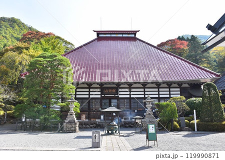 小布施　北斎の天井画の岩松院 119990871