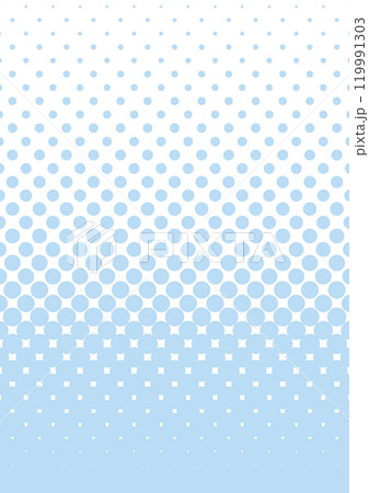 ハーフトーン　背景　水色　縦長	 119991303