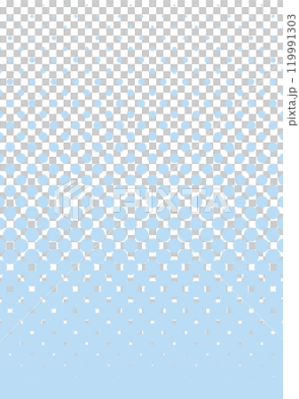 ハーフトーン　背景　水色　縦長	 119991303