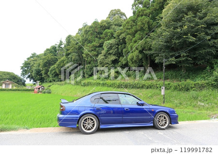 SUBARU LEGACY B4・箸墓古墳【奈良県桜井市】 119991782