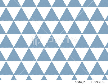 三角形のシームレスパターン　和柄　うろこ　北欧　背景 119993182