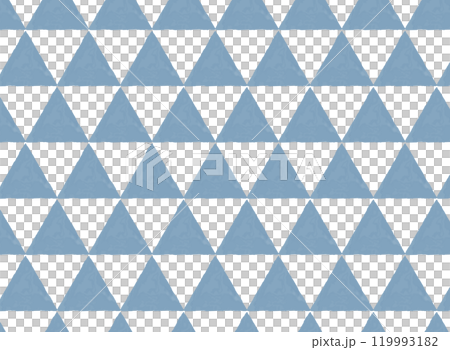 三角形のシームレスパターン　和柄　うろこ　北欧　背景 119993182